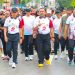 Gubernur ASR Ikut Jalan Sehat Polda Sultra di Hari Bhayangkara ke-79