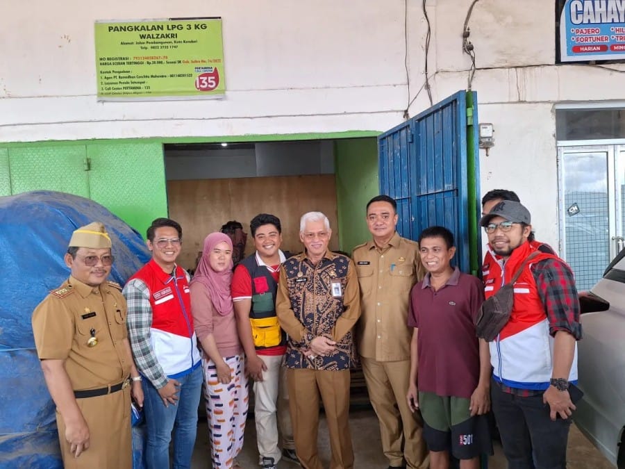 Pemprov Sultra Pastikan Stok Gas LPG 3 Kg Aman Terkendali 