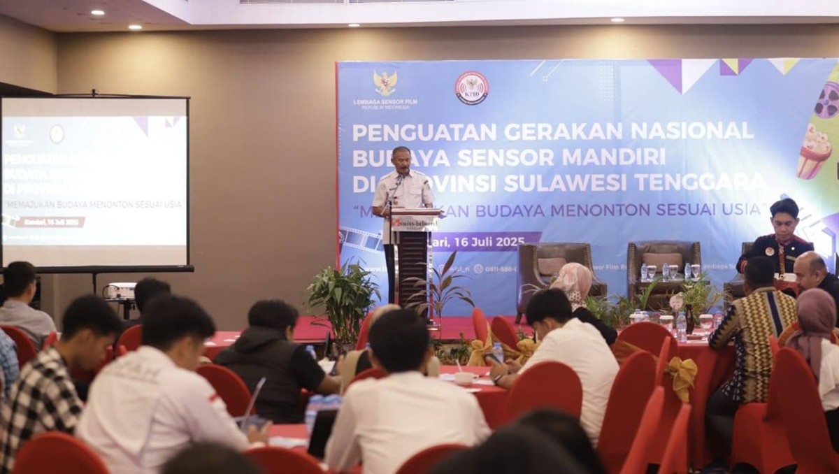 Pemprov Sultra Dukung Gerakan Nasional Budaya Sensor Mandiri