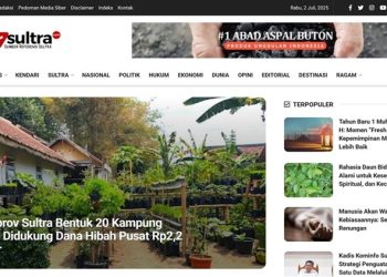 Tangkapanj Layar Media Pilar Sultra