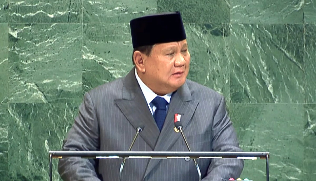 Pidato Presiden Prabowo di Sidang Konferensi Tingkat Tinggi PBB