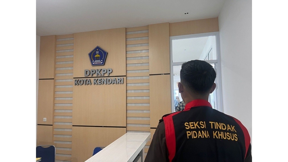 Kejaksaan Geledah Kantor Dinas Perumahan Kota Kendari
