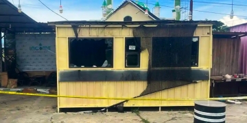 Kedai Kopi di Jantung Unaaha Dibakar Bom Molotov, Polisi Buru Pelaku