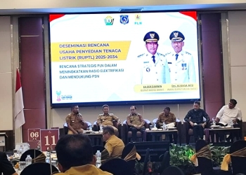 Bupati Muna Barat Tegaskan Elektrifikasi Kepulauan Jadi Prioritas di Forum RUPTL PLN Sulserabar