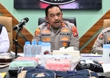 Polda Sultra Bekuk Pria Pembawa 6,5 Kg Sabu di Kendari