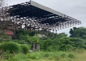 Rp43,2 Miliar APBD Sudah Terserap, Pembangunan Stadion Lakidende Masih Mandek