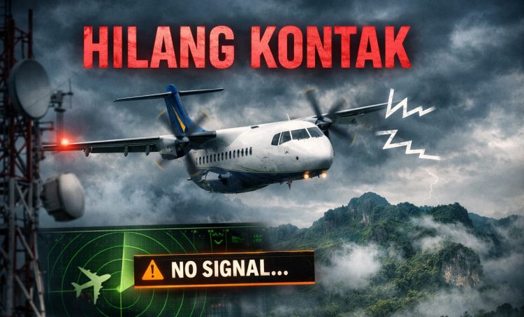 Pesawat ATR Hilang Kontak di Maros